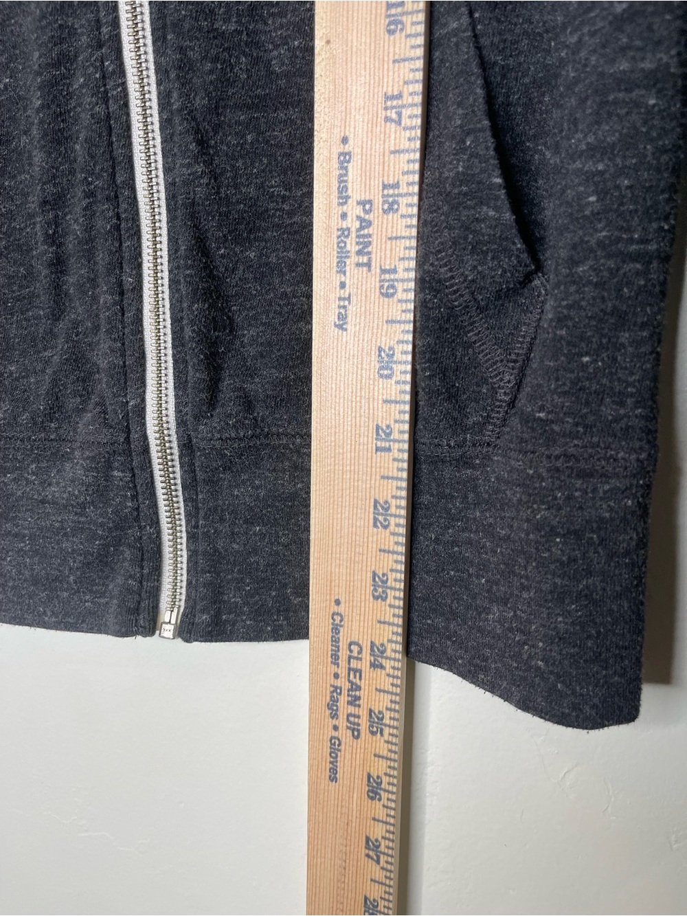 Nike Gym Vintage Charcoal Full-Zip Hoodie Women’s Small - Picture 7 of 10